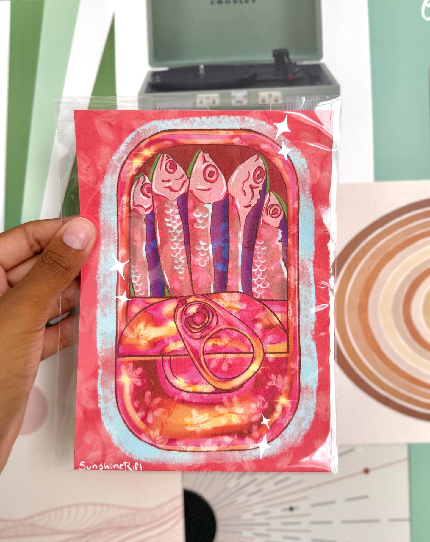 Girly Pop Sardine Prints!